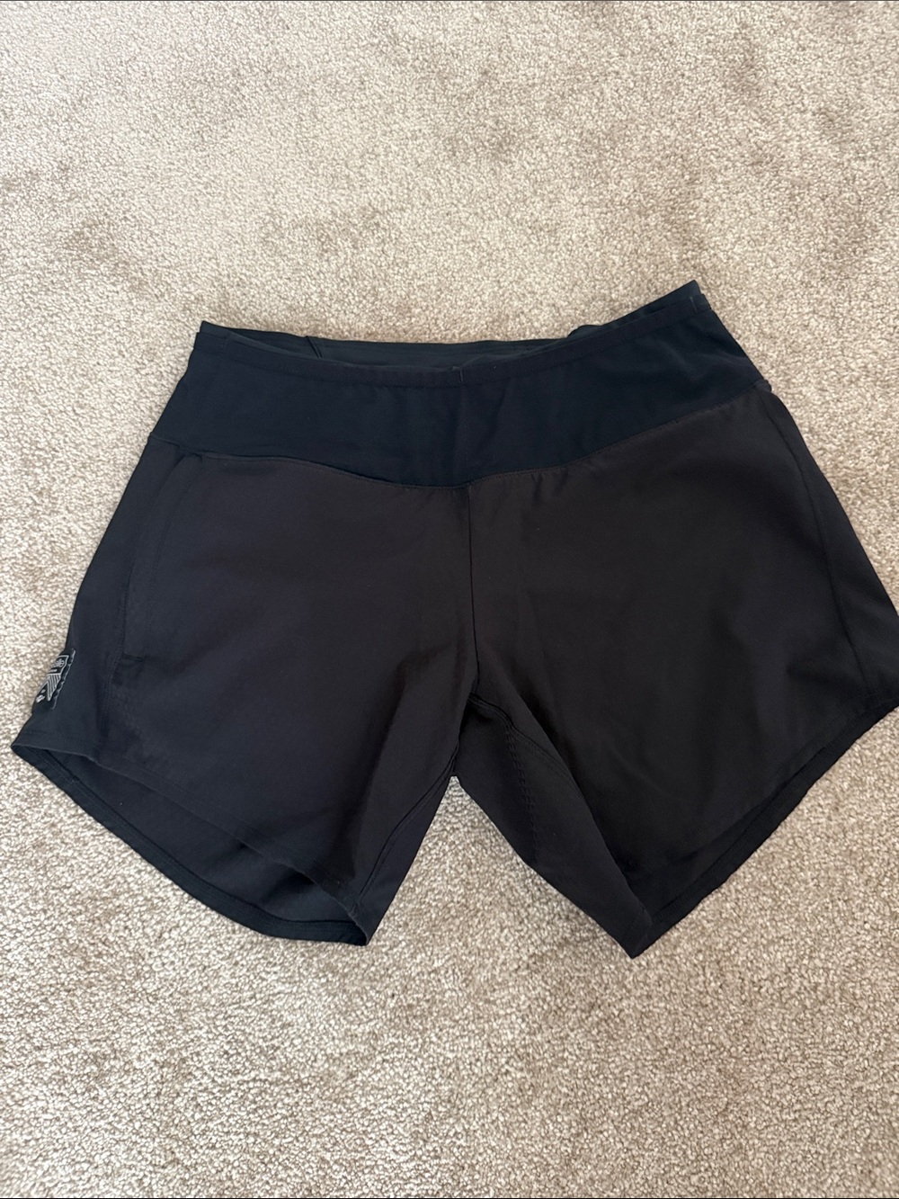 Oiselle Toolbelt Rogas Black  Women's Athletic Shorts - Running Shorts